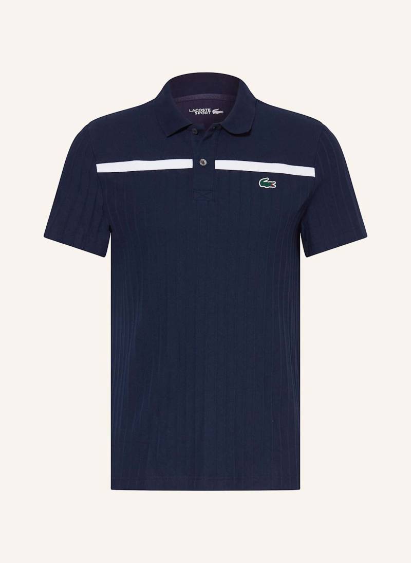 Lacoste Funktions-Poloshirt Heritage blau von Lacoste