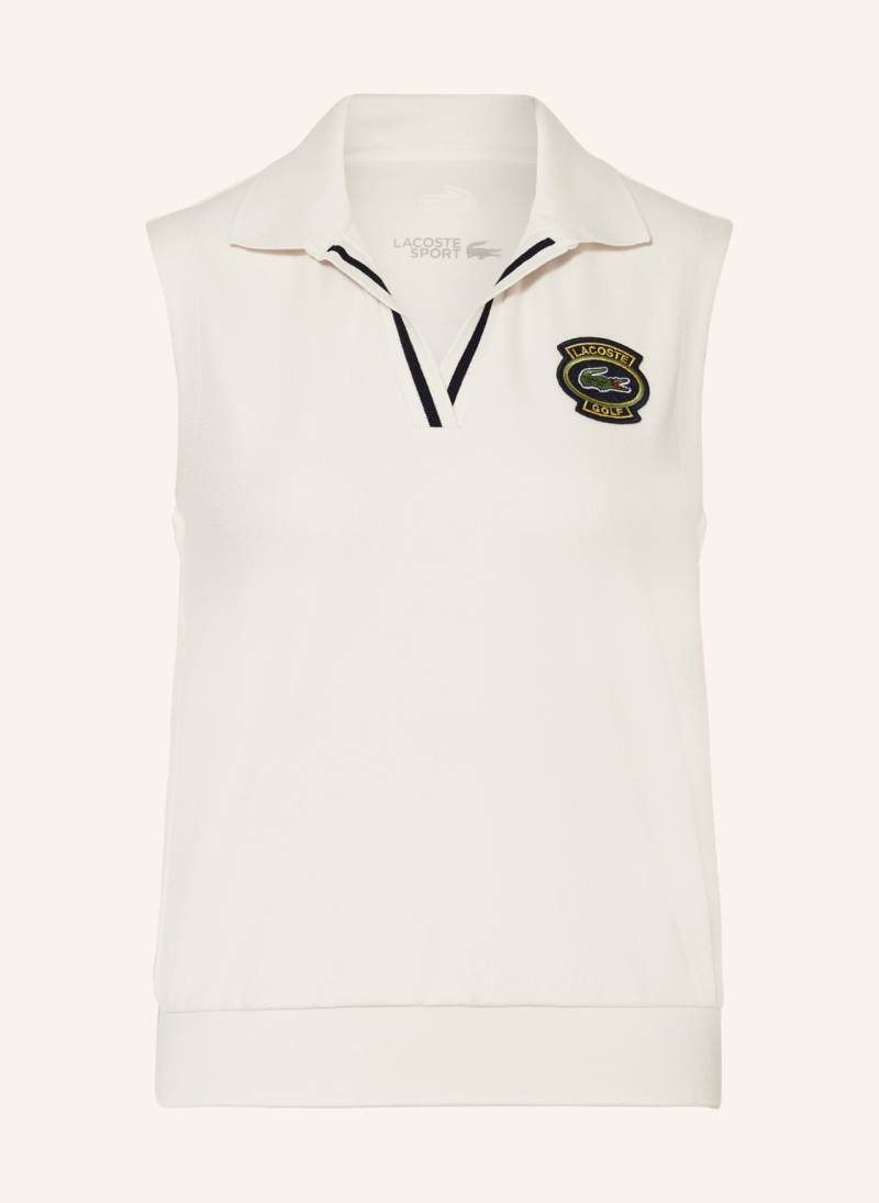 Lacoste Funktions-Poloshirt Ultra-Dry weiss von Lacoste