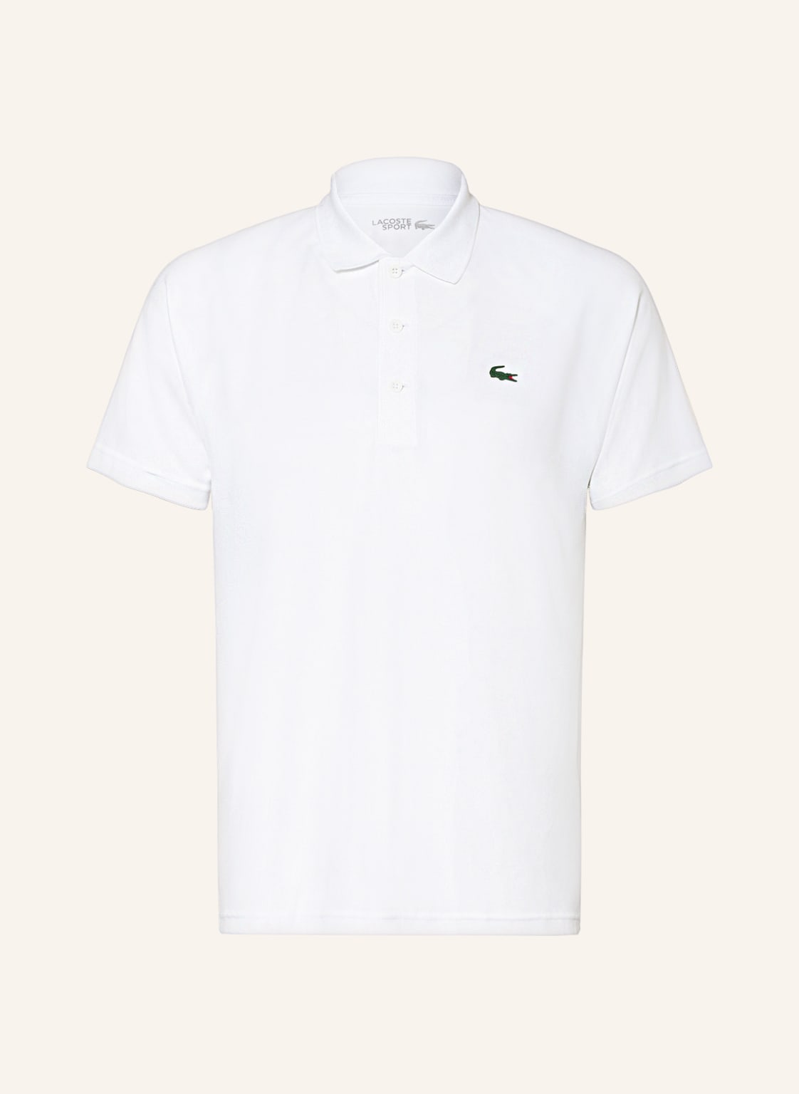 Lacoste Funktions-Poloshirt weiss Lacoste Funktions-Poloshirt weiss von Lacoste