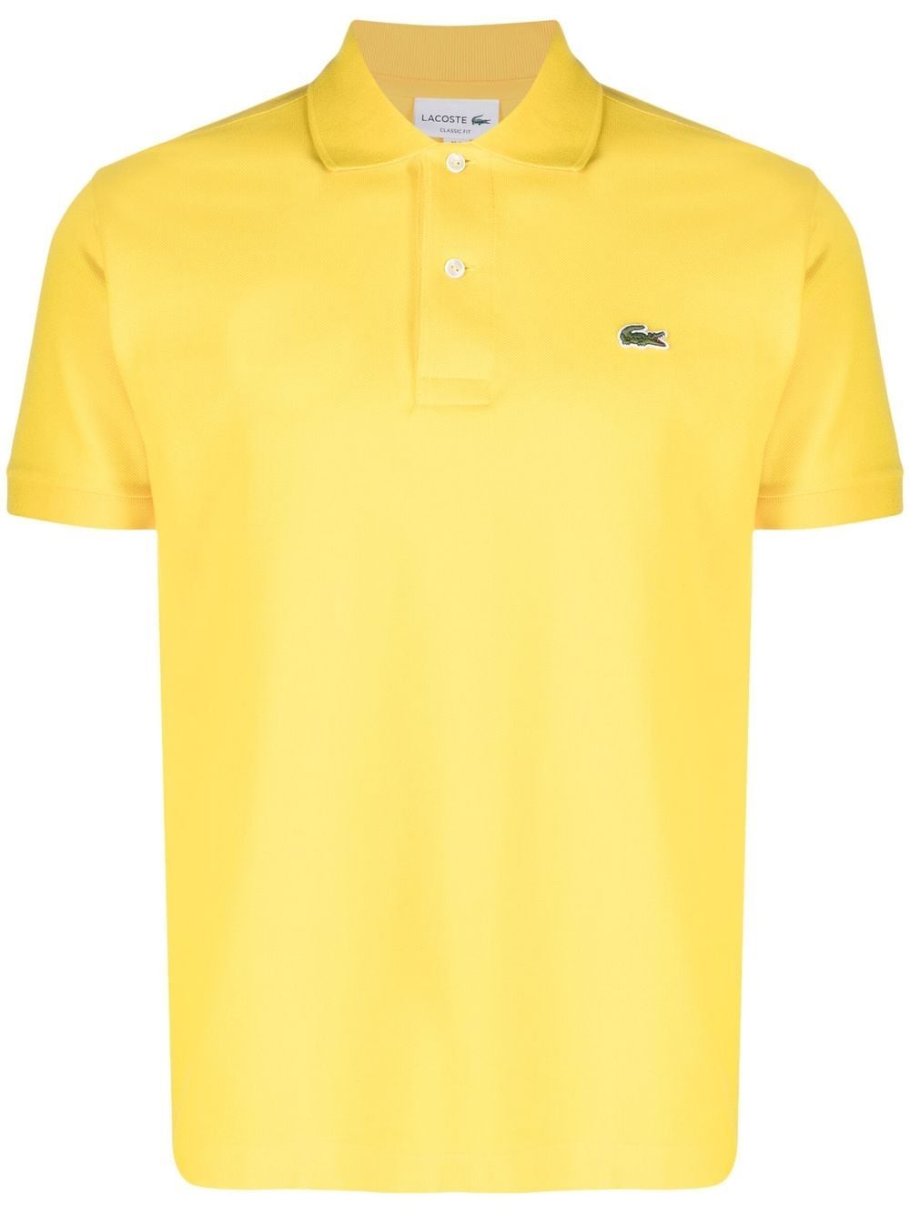 Lacoste L.12.12 logo-embroidered polo shirt - Yellow von Lacoste