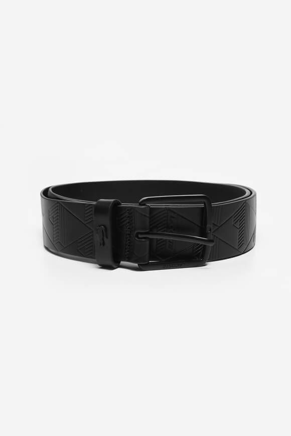 Lacoste Ledergürtel | Black | Herren  | 85 von Lacoste