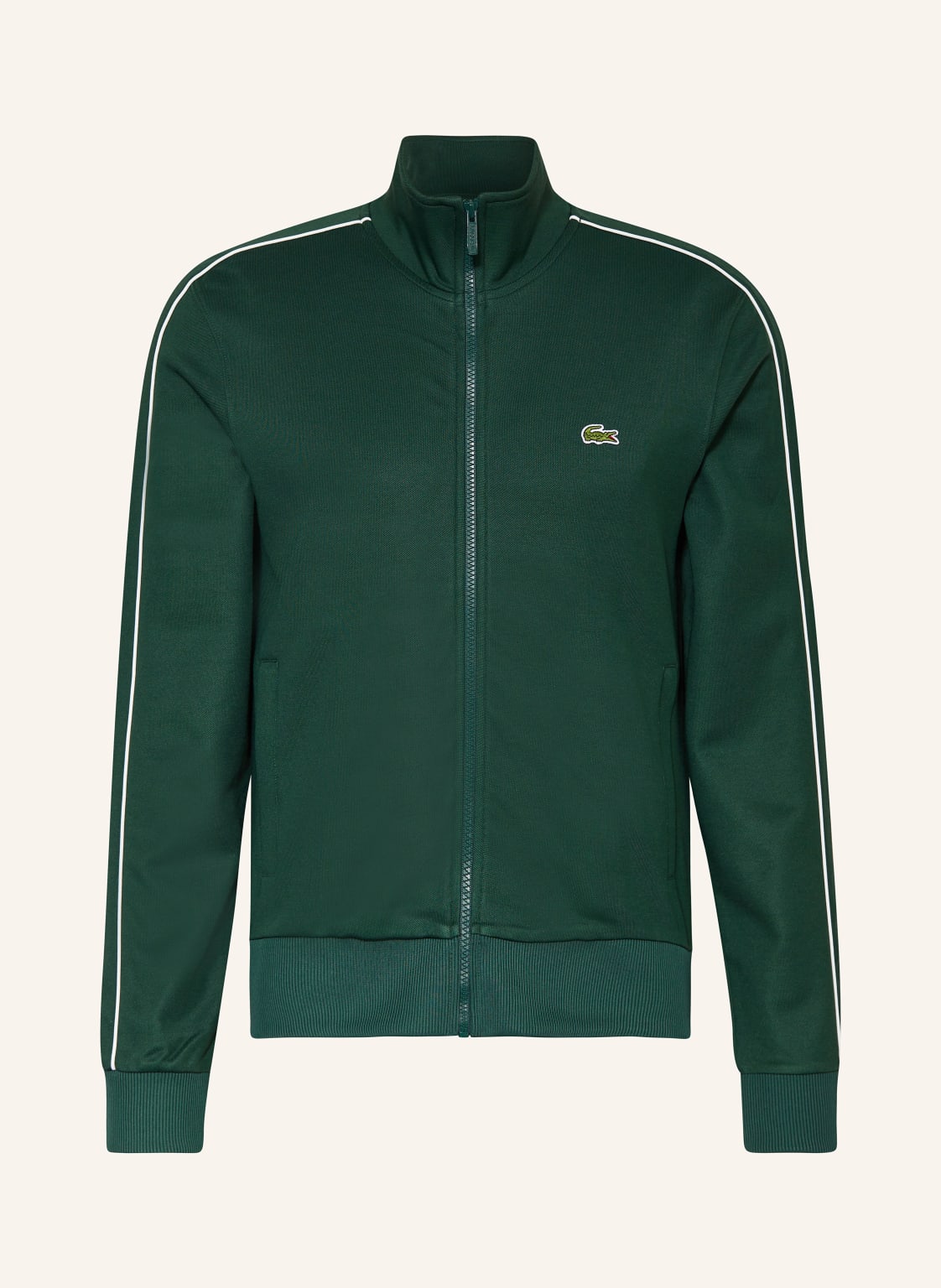 Lacoste Midlayer-Jacke Aus Piqué gruen von Lacoste