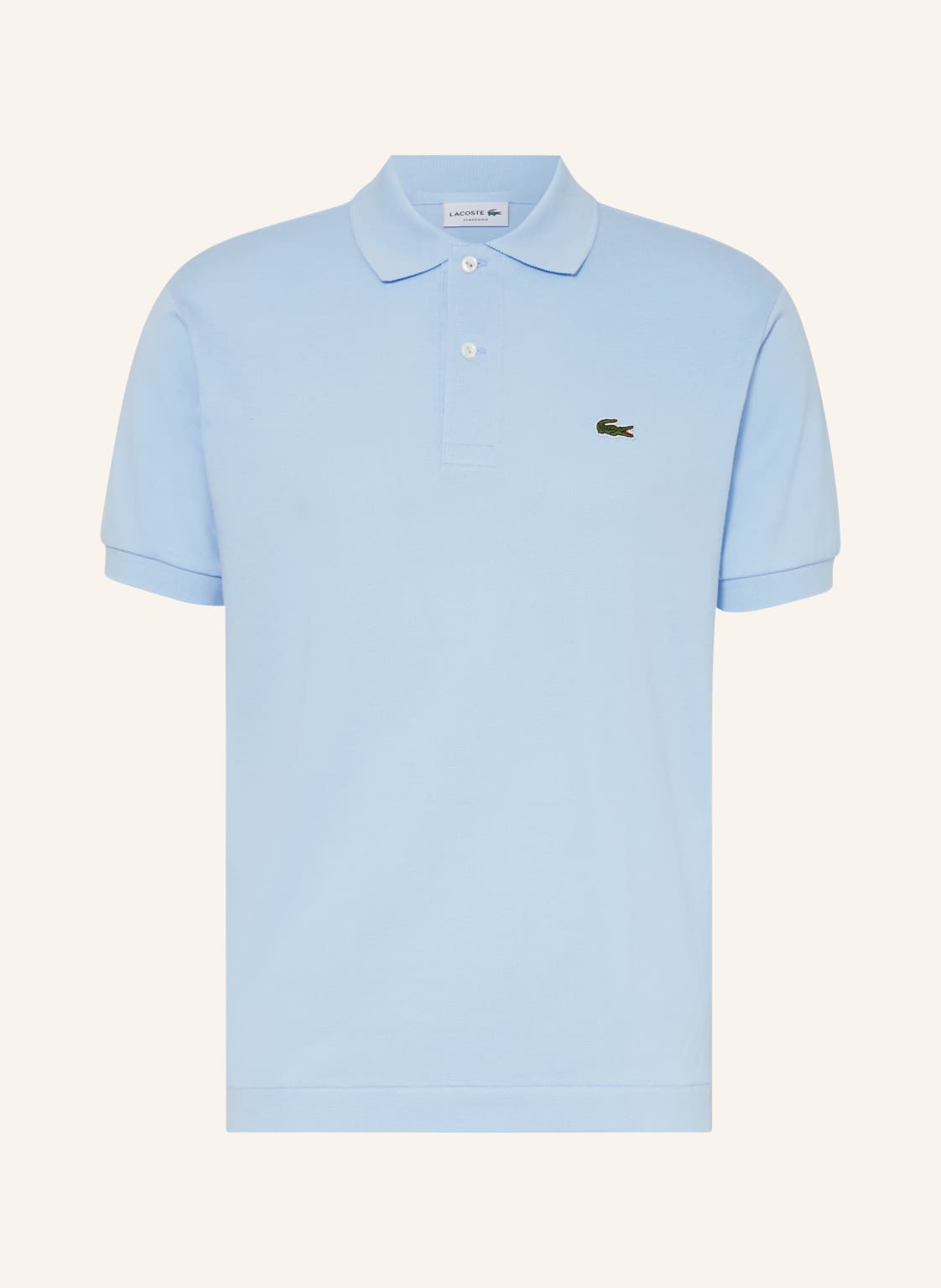 Lacoste Piqué-Poloshirt Classic Fit blau von Lacoste
