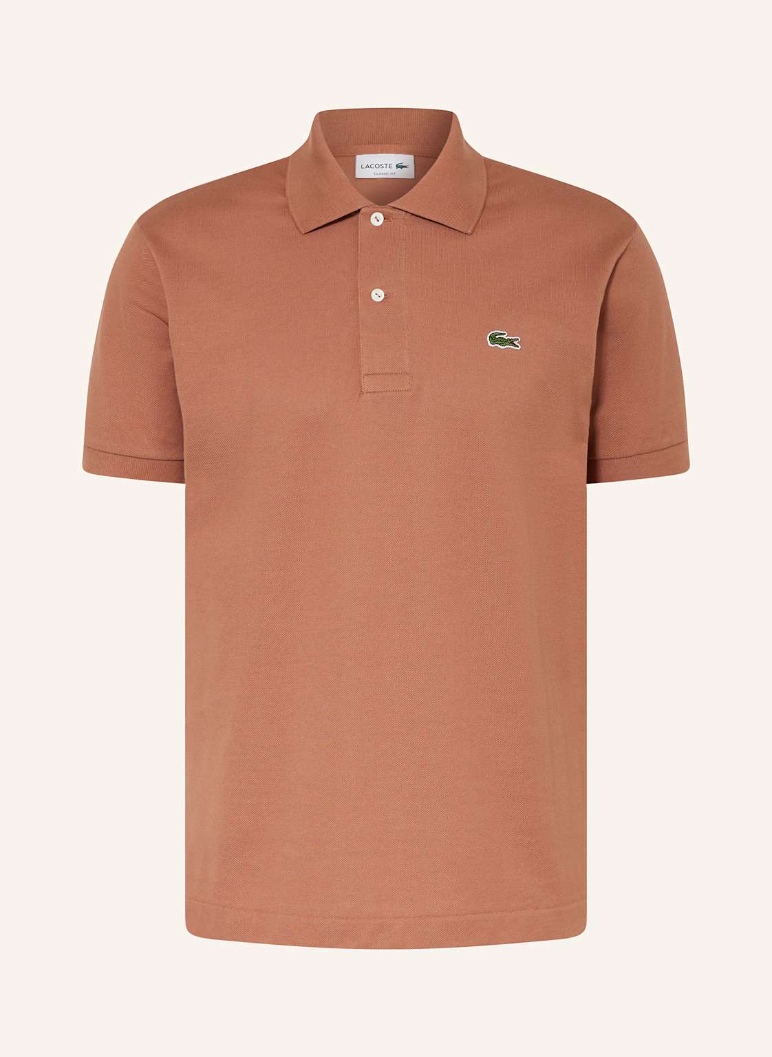 Lacoste Piqué-Poloshirt Classic Fit braun Lacoste Piqué-Poloshirt Classic Fit braun von Lacoste
