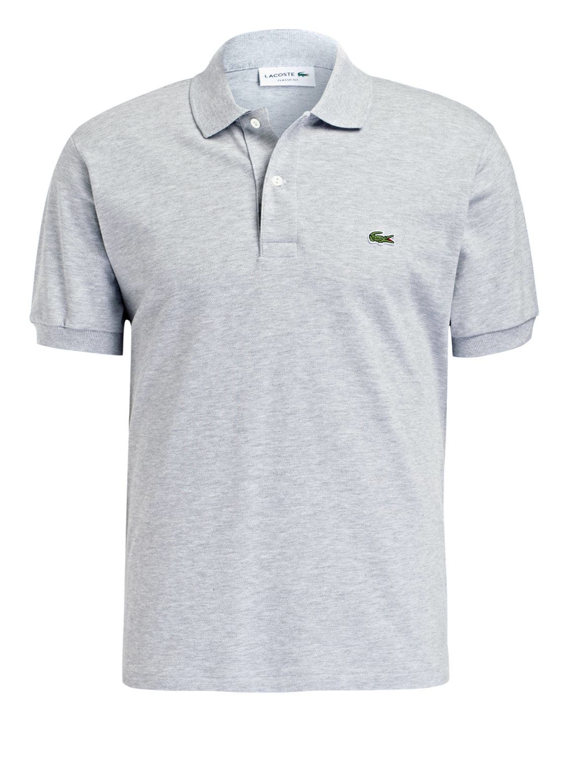 Lacoste Piqué-Poloshirt Classic Fit grau von Lacoste