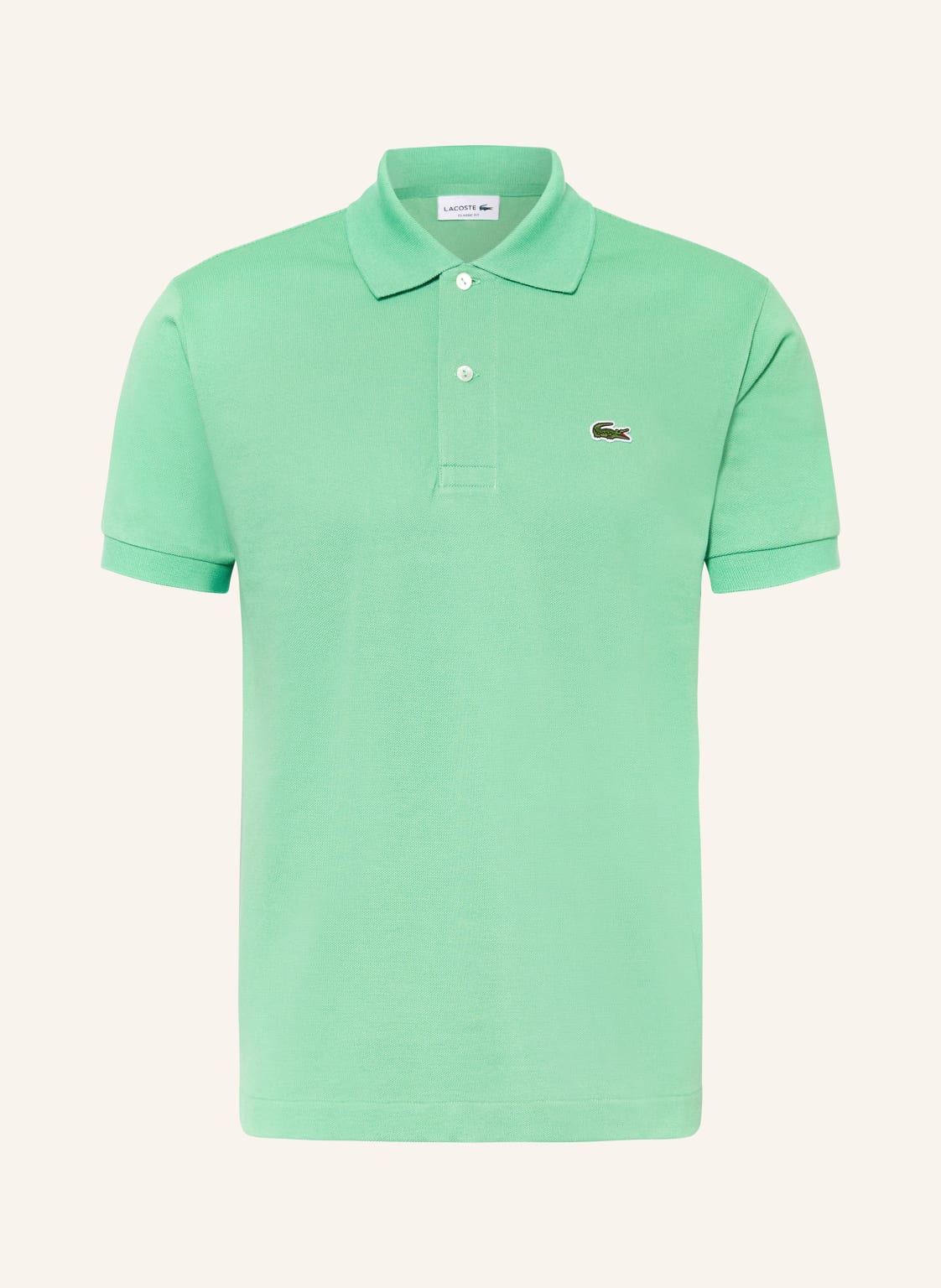 Lacoste Piqué-Poloshirt Classic Fit gruen von Lacoste