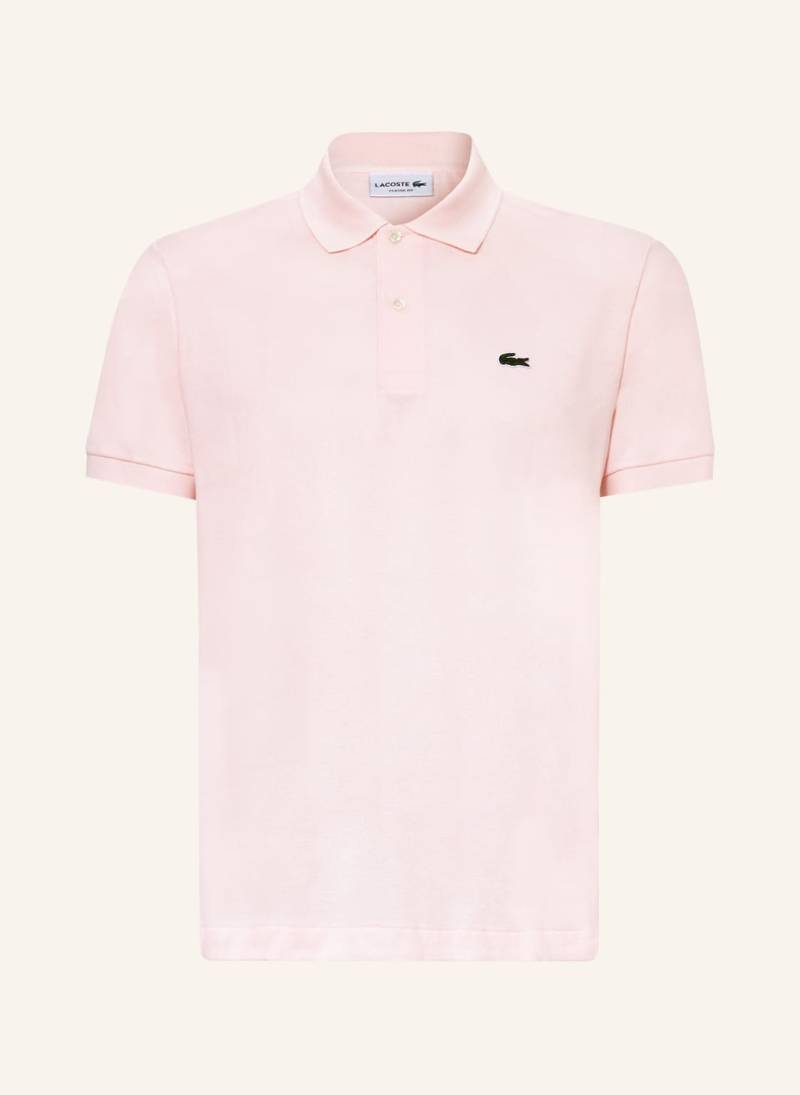 Lacoste Piqué-Poloshirt Classic Fit rosa von Lacoste