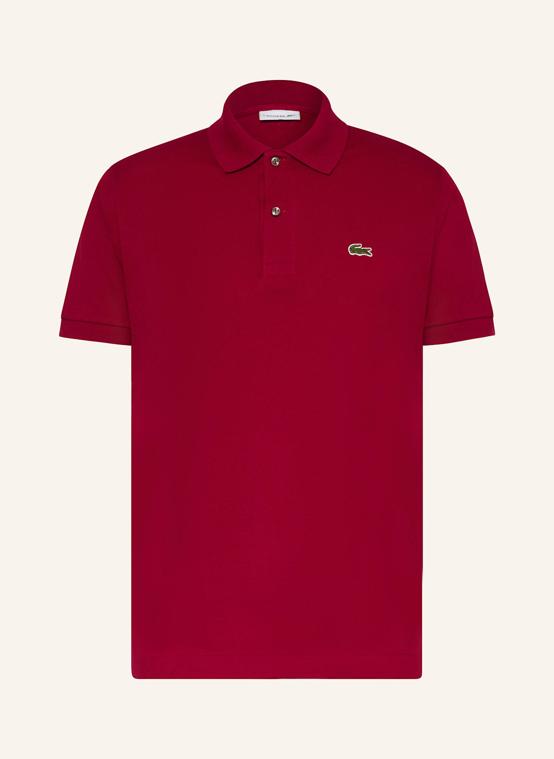 Lacoste Piqué-Poloshirt Classic Fit rot von Lacoste