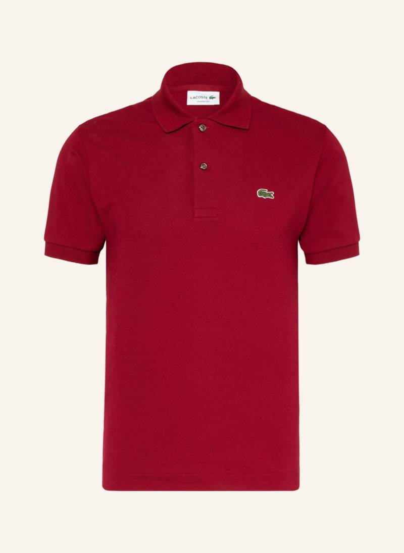 Lacoste Piqué-Poloshirt Classic Fit rot von Lacoste