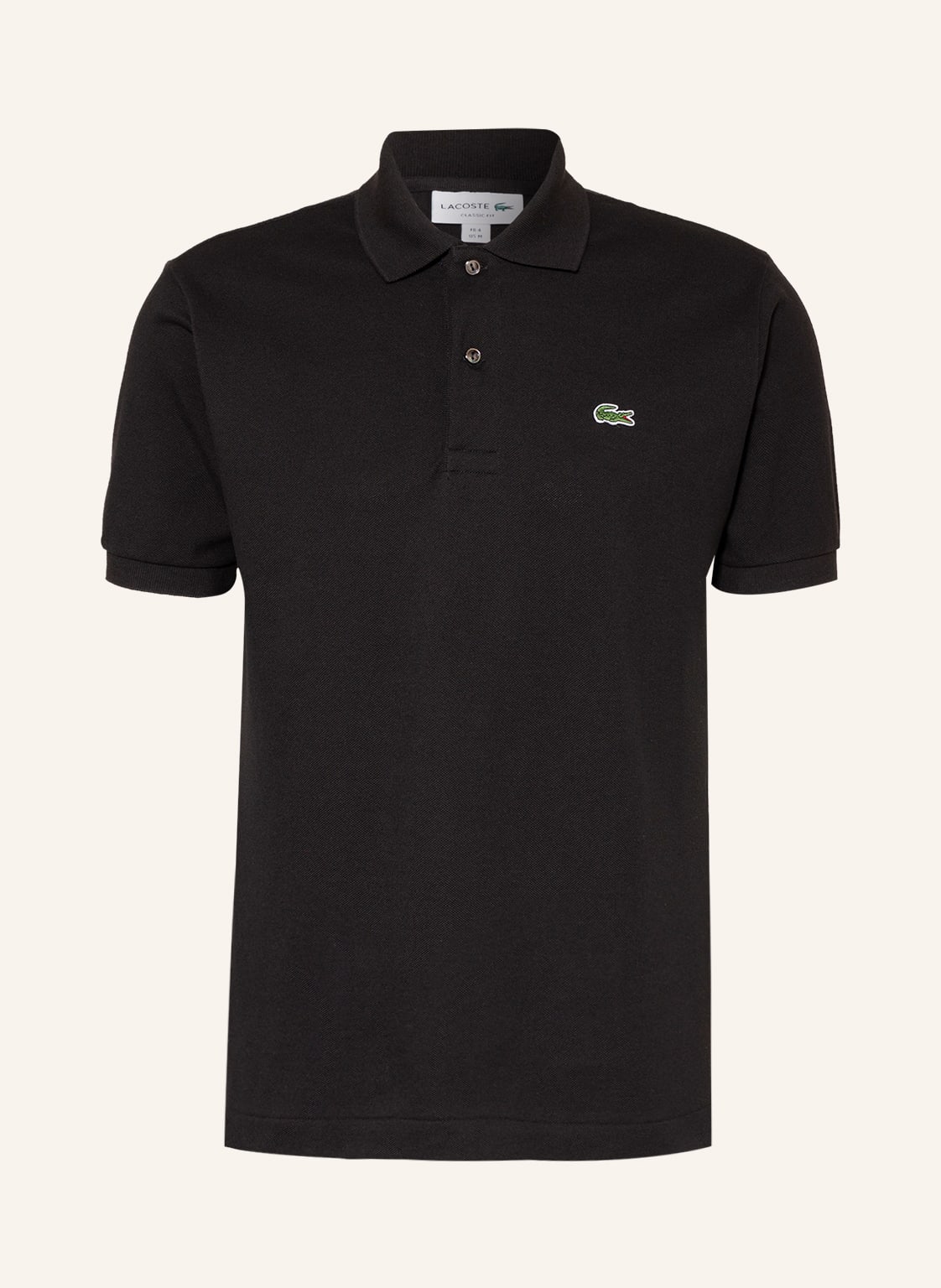 Lacoste Piqué-Poloshirt Classic Fit schwarz Lacoste Piqué-Poloshirt Classic Fit schwarz von Lacoste