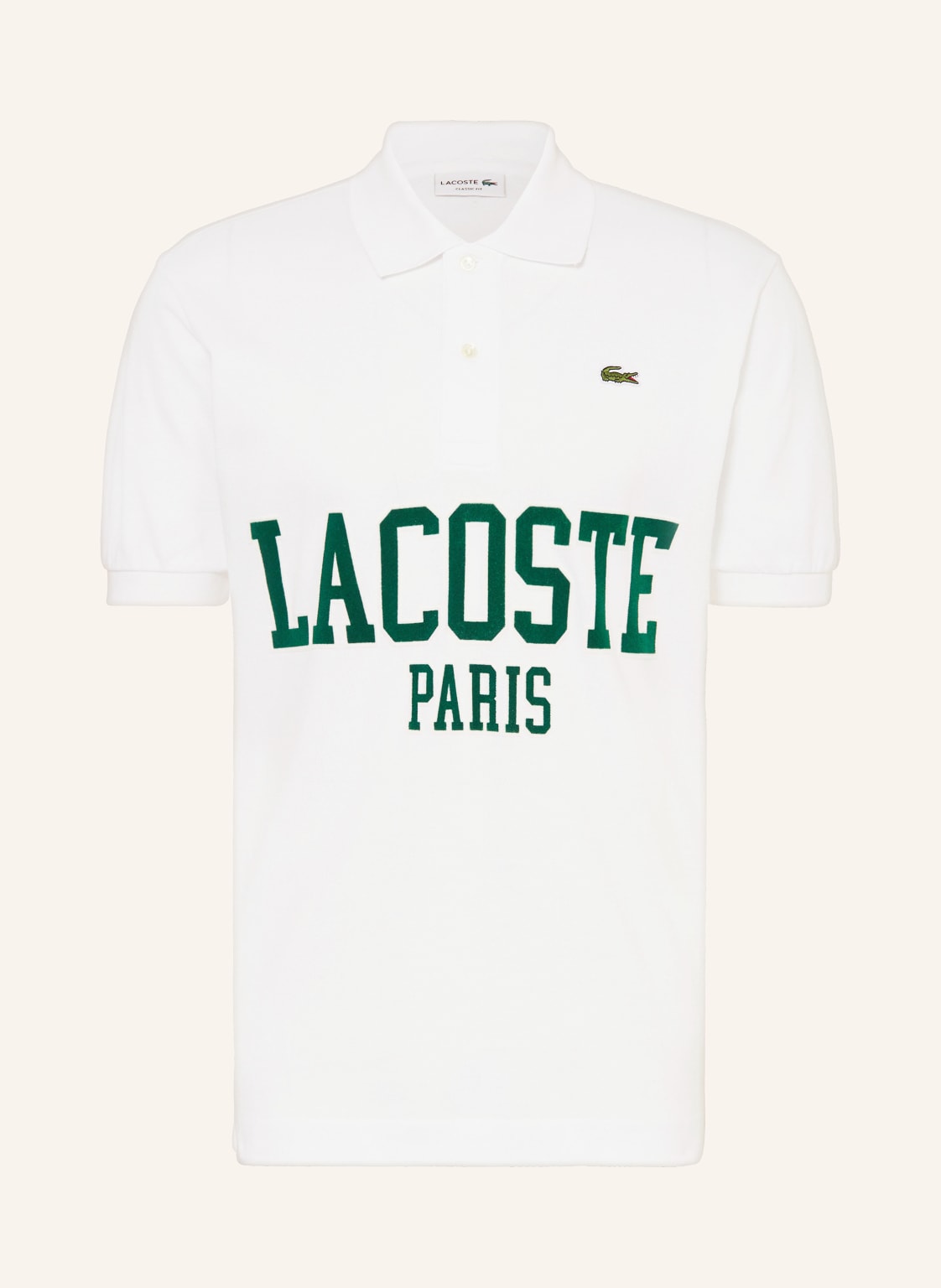 Lacoste Piqué-Poloshirt Classic Fit weiss von Lacoste