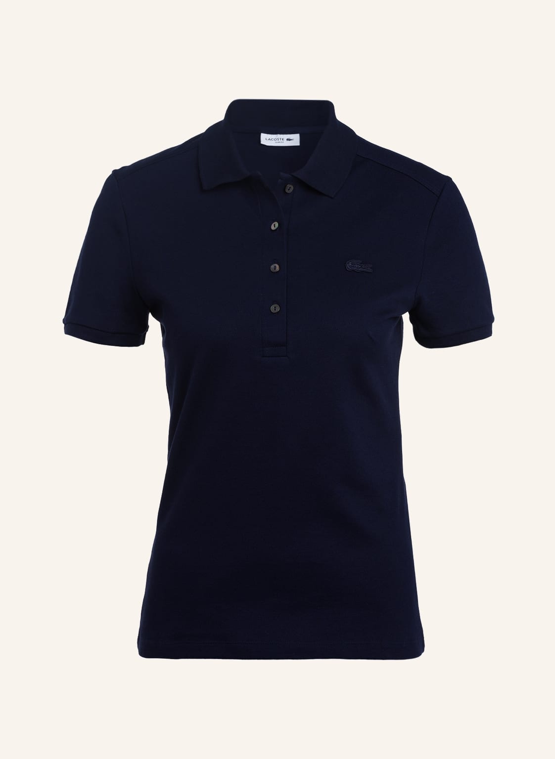 Lacoste Piqué-Poloshirt Slim Fit blau von Lacoste