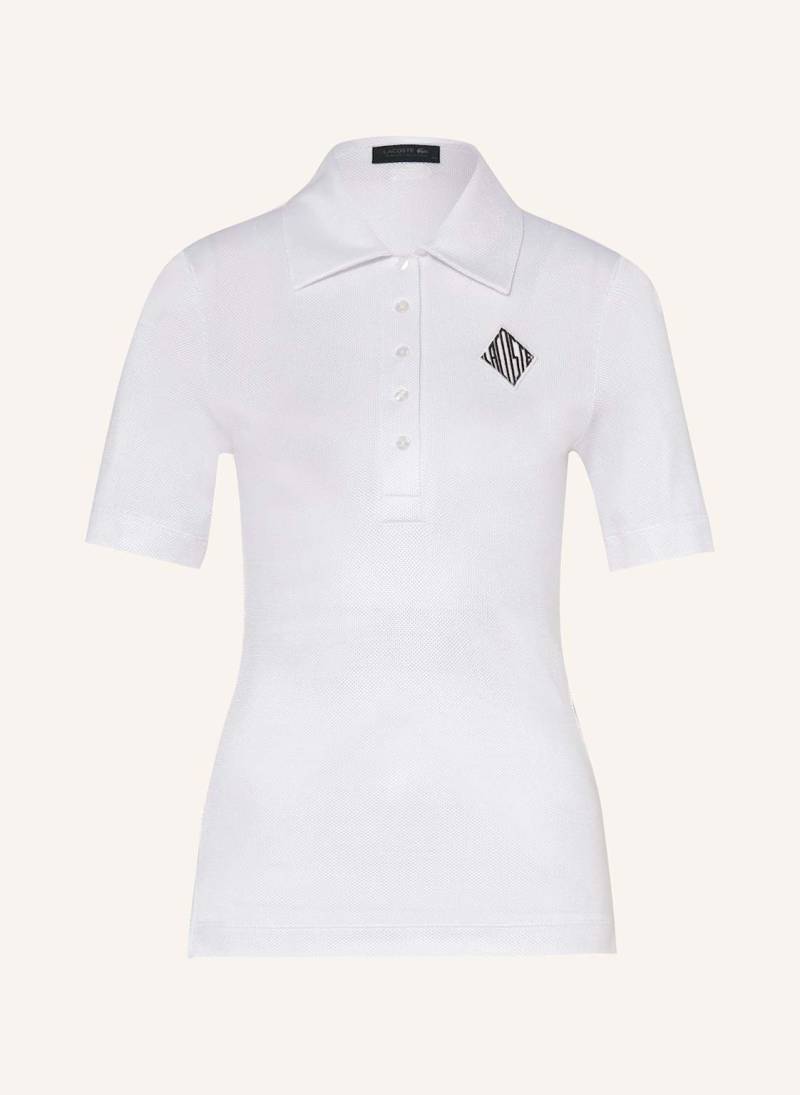Lacoste Piqué-Poloshirt weiss von Lacoste