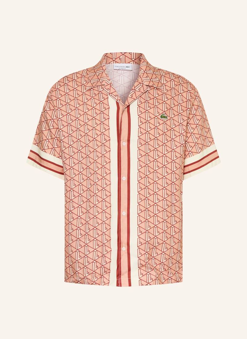 Lacoste Resorthemd Relaxed Fit rot von Lacoste
