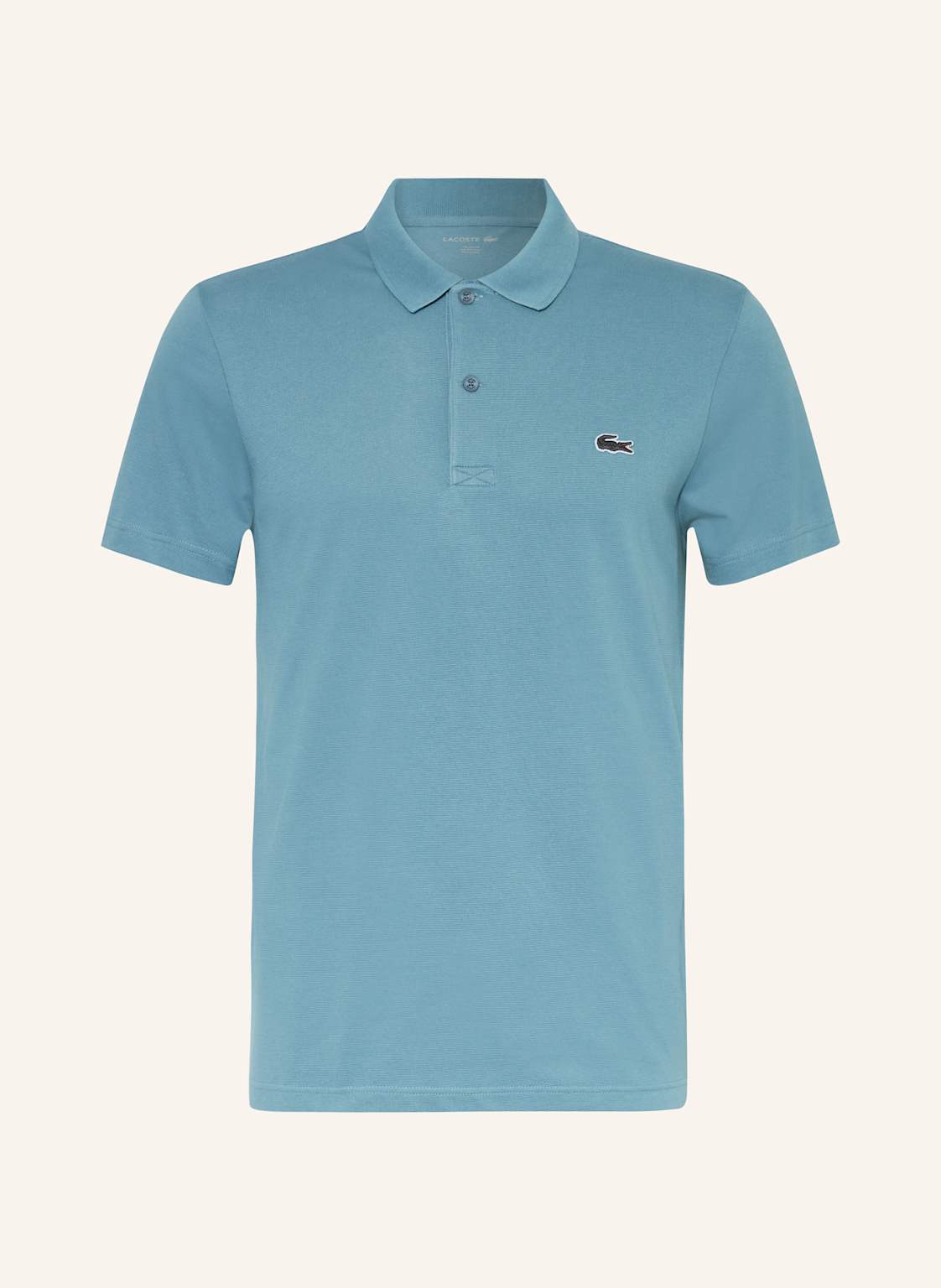 Lacoste Strick-Poloshirt Regular Fit blau von Lacoste