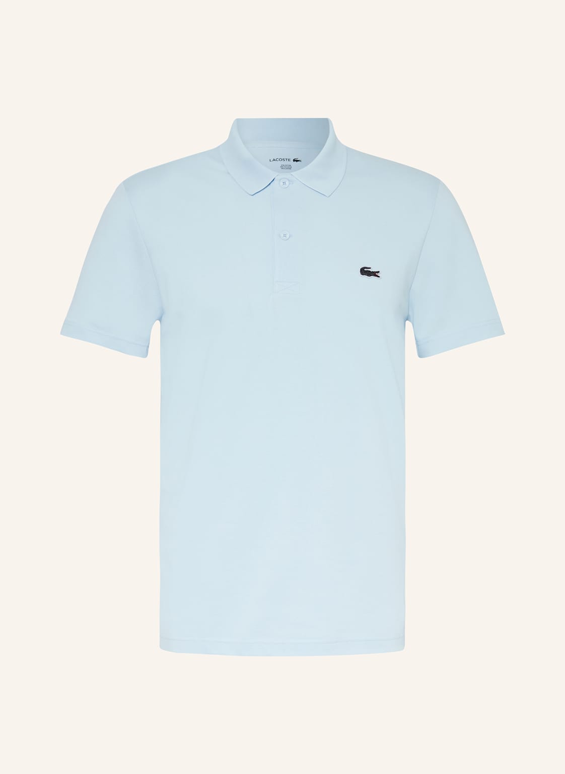 Lacoste Strick-Poloshirt Regular Fit blau von Lacoste