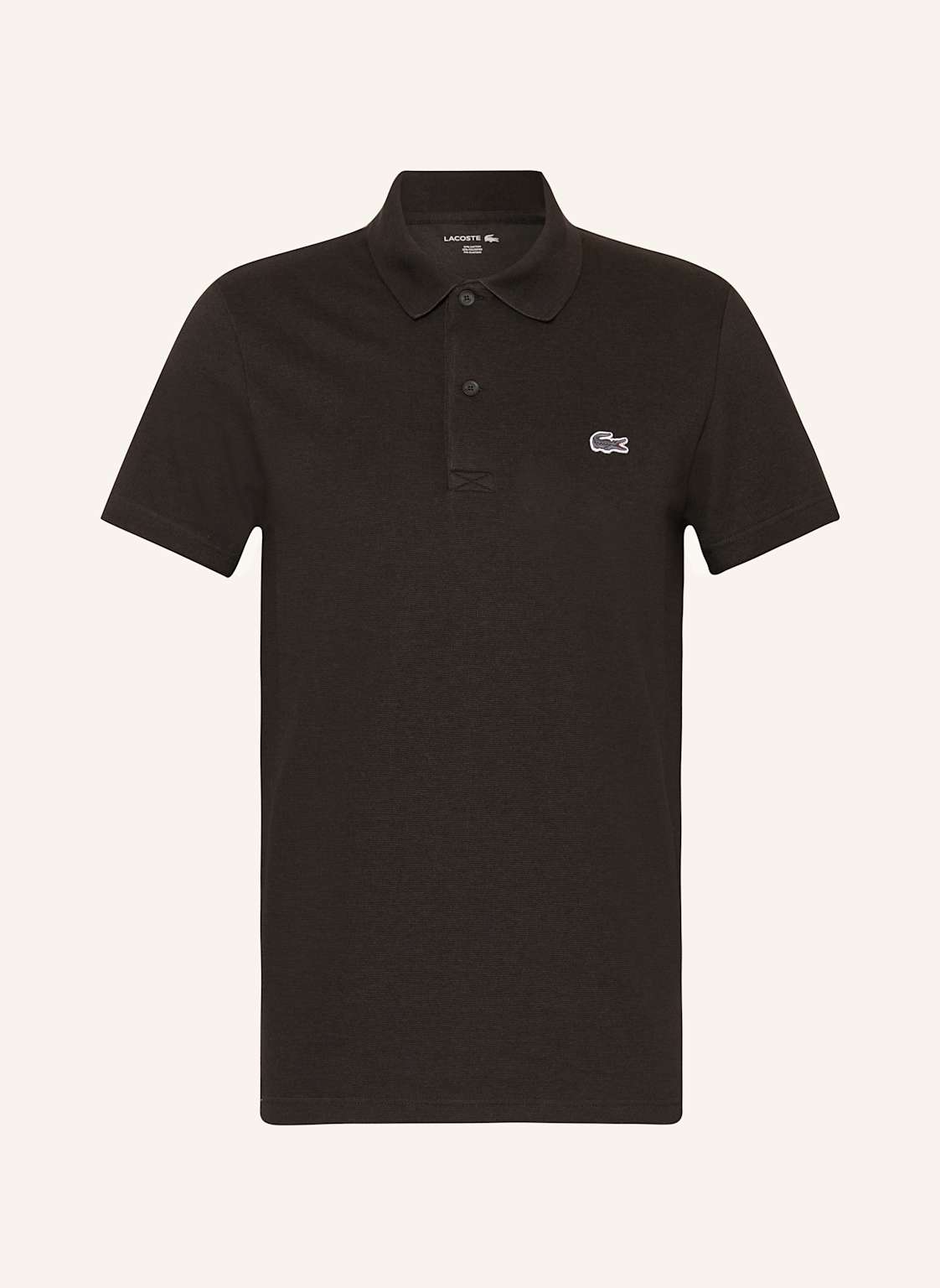 Lacoste Strick-Poloshirt Regular Fit braun Lacoste Strick-Poloshirt Regular Fit braun von Lacoste