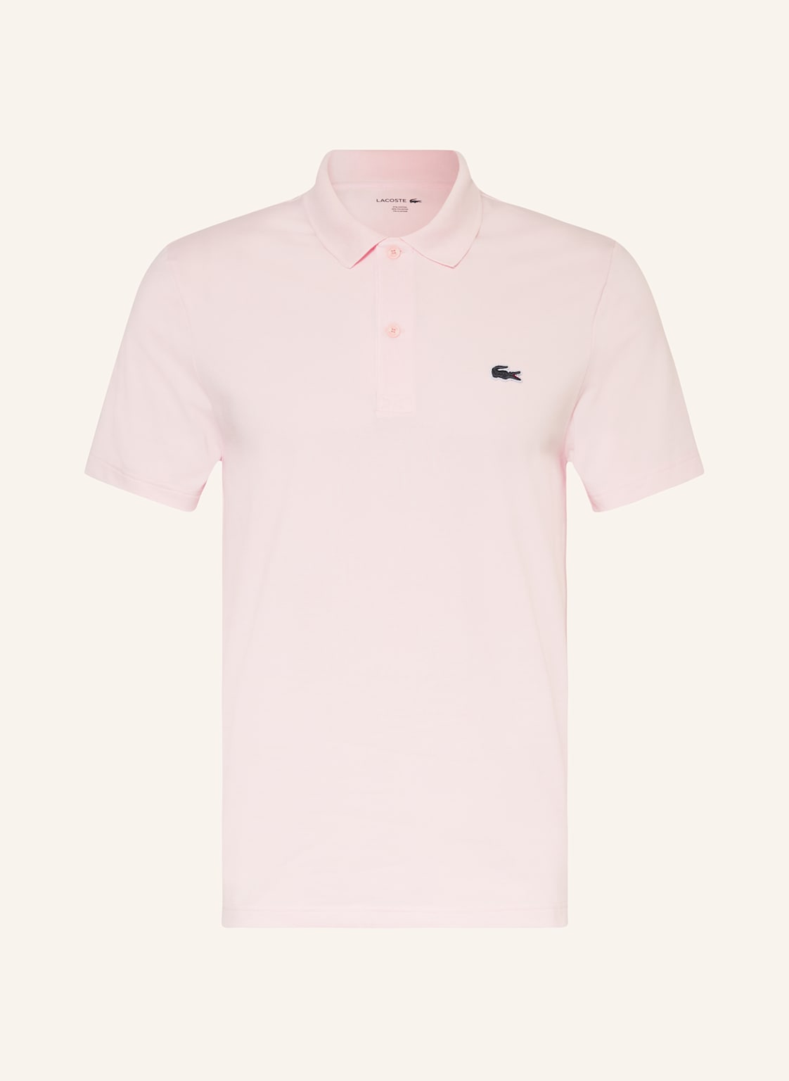 Lacoste Strick-Poloshirt Regular Fit rosa Lacoste Strick-Poloshirt Regular Fit rosa von Lacoste