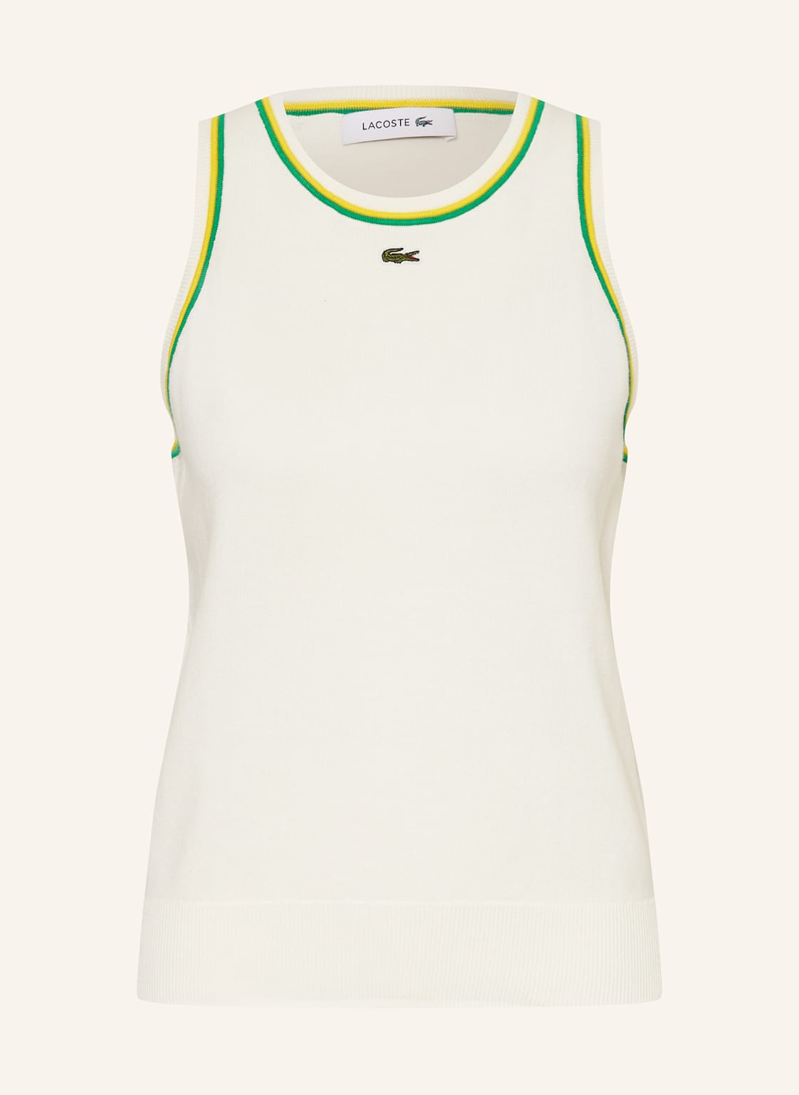 Lacoste Stricktop weiss Lacoste Stricktop weiss von Lacoste