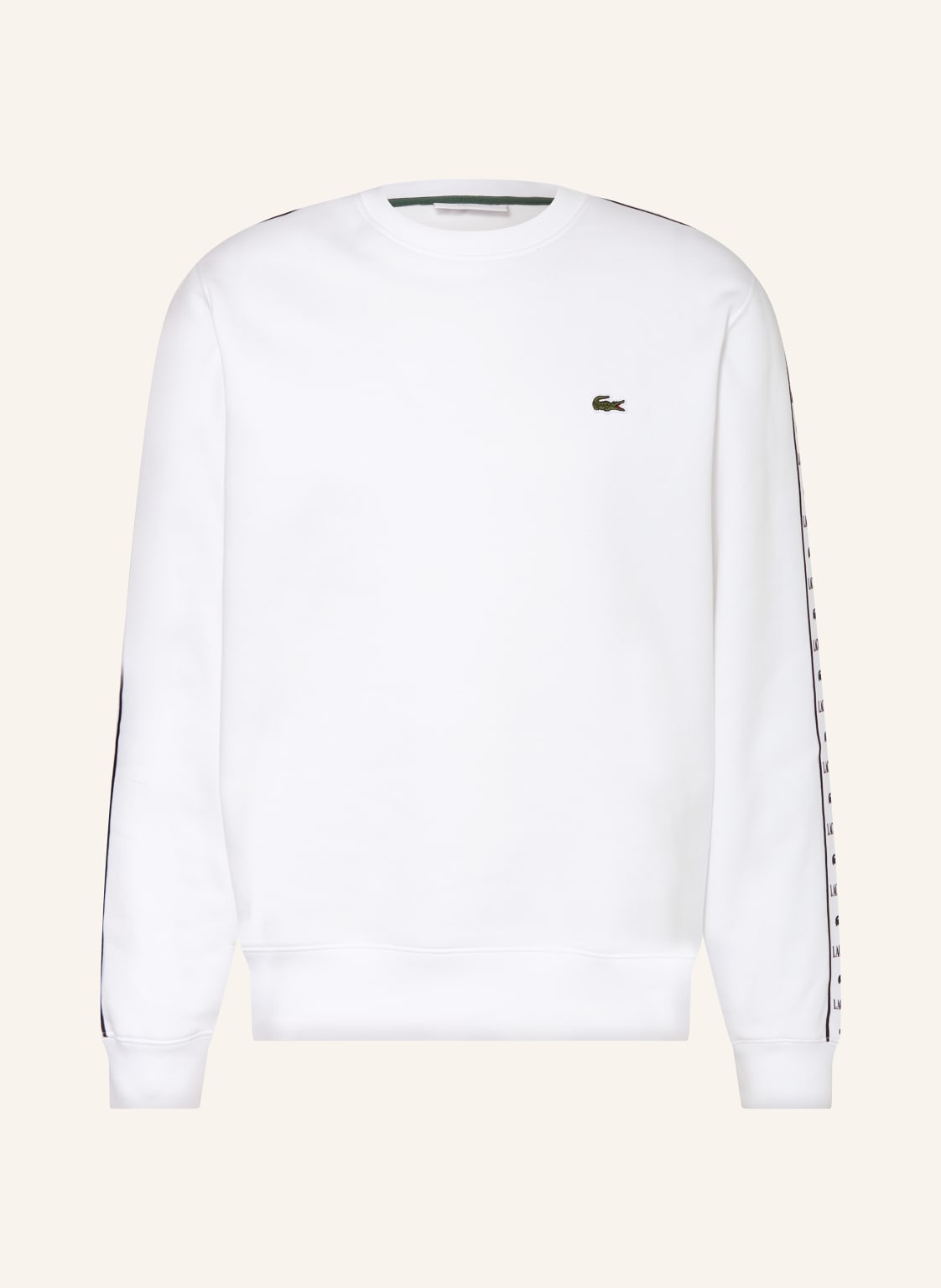 Lacoste Sweatshirt weiss von Lacoste