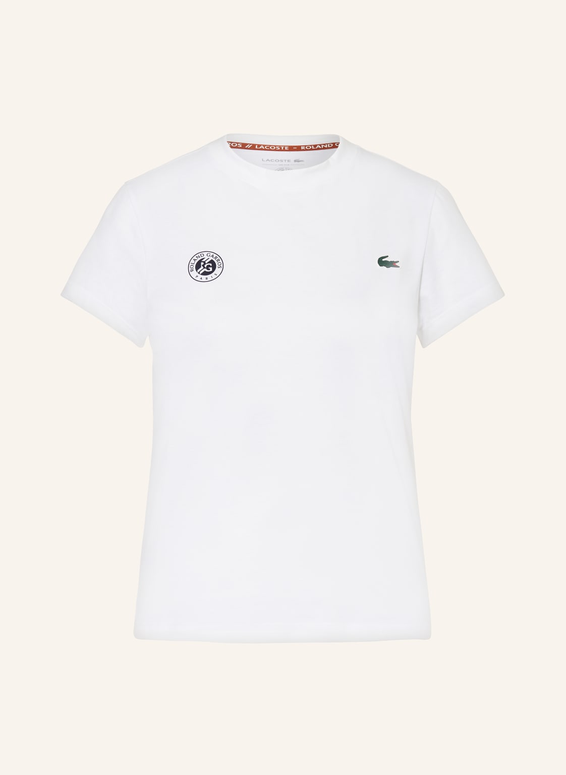 Lacoste T-Shirt Ultra-Dry weiss von Lacoste