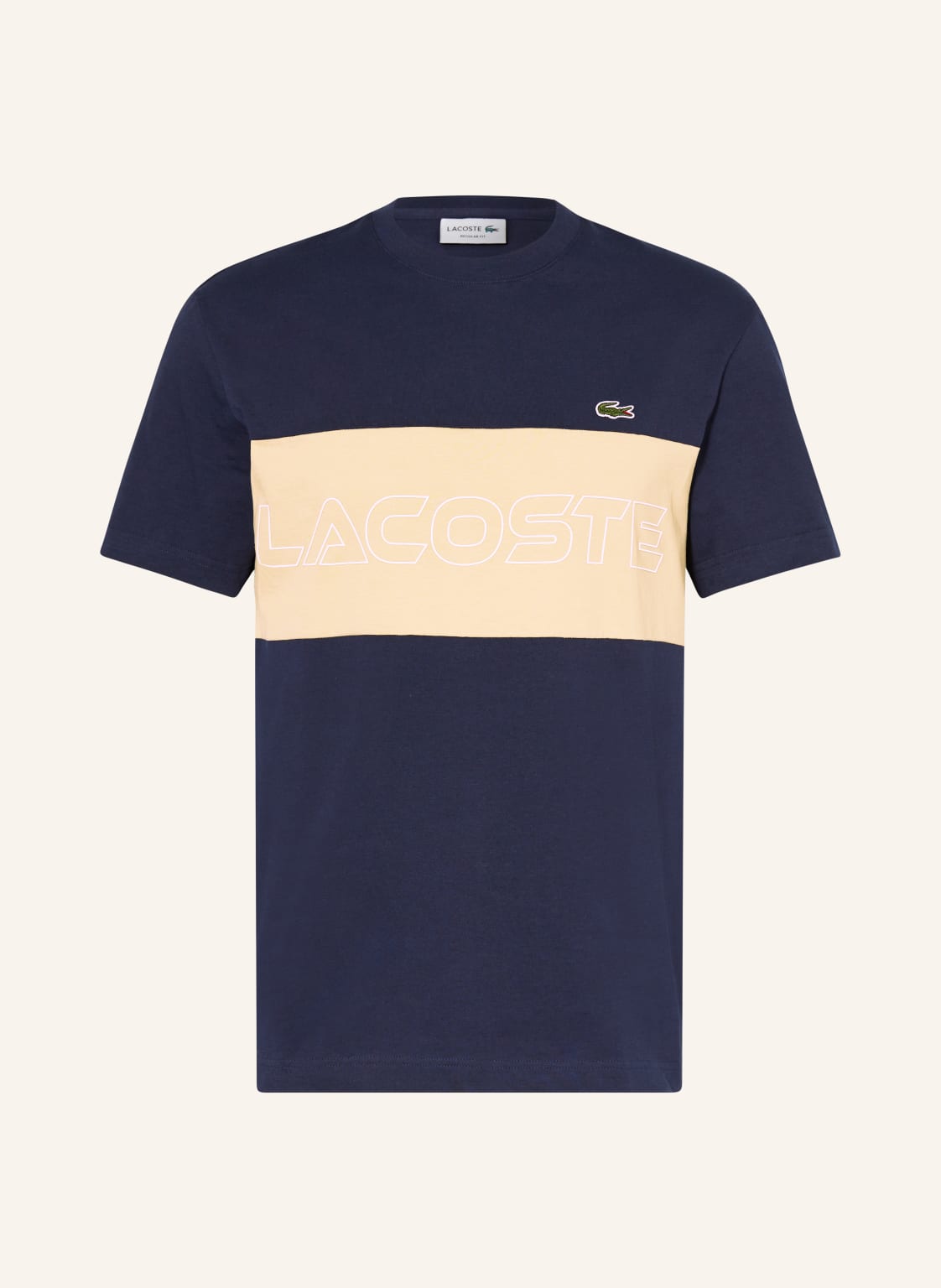 Lacoste T-Shirt blau von Lacoste