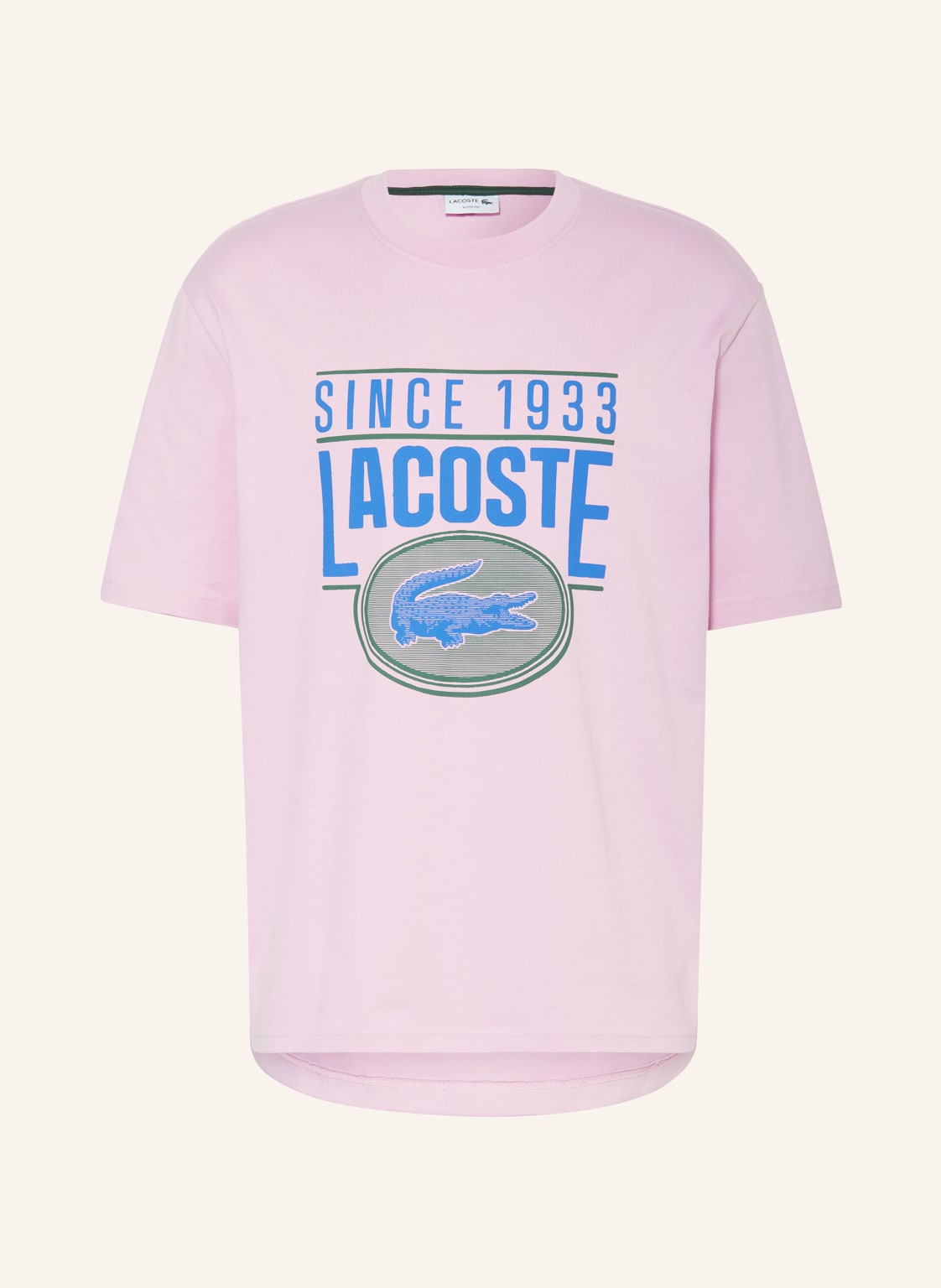 Lacoste T-Shirt pink von Lacoste