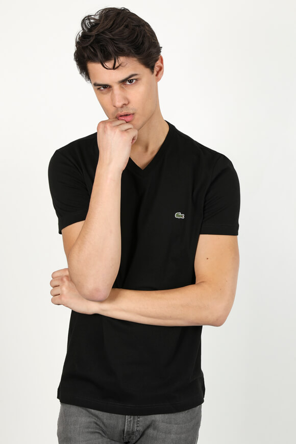 Lacoste T-Shirt | Black | Herren  | L von Lacoste
