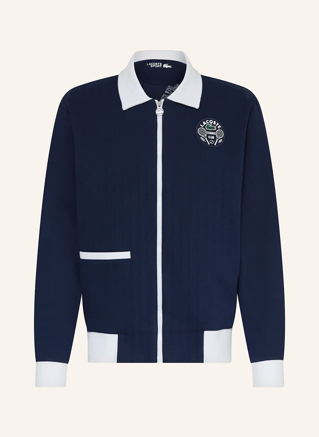 Lacoste Trainingsjacke Heritage blau Lacoste Trainingsjacke Heritage blau von Lacoste