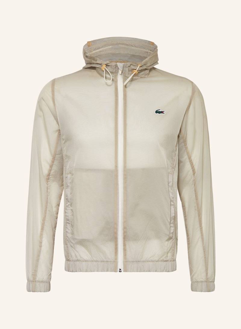 Lacoste Trainingsjacke beige von Lacoste