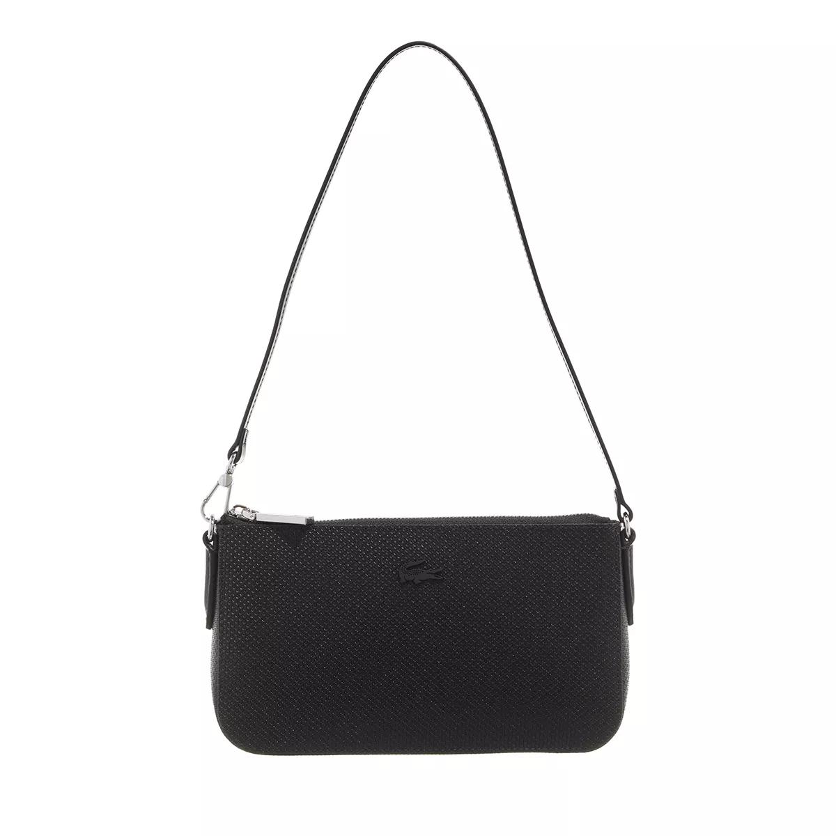 Lacoste Umhängetasche - Chantaco Classics Shoulder Bag - Gr. unisize - in Schwarz - für Damen von Lacoste