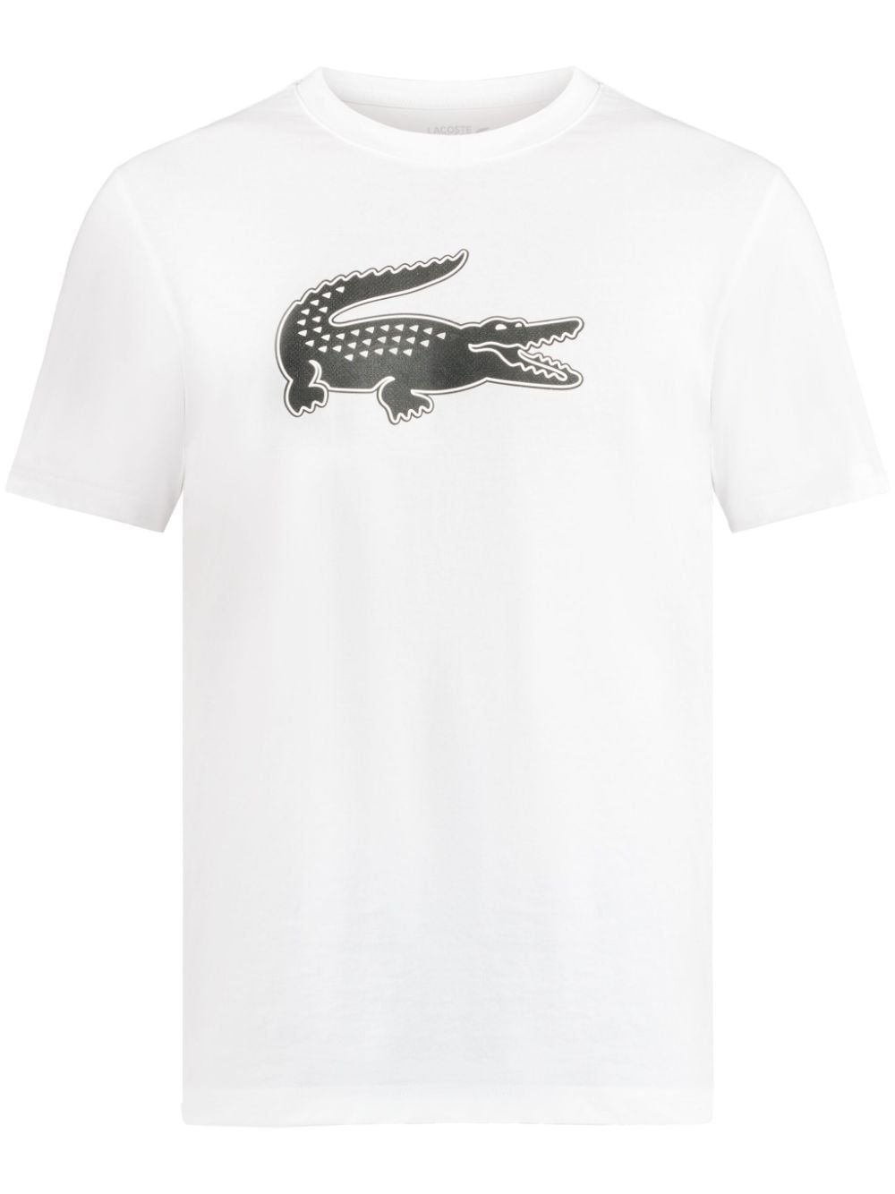 Lacoste crocodile-print jersey T-shirt - White von Lacoste