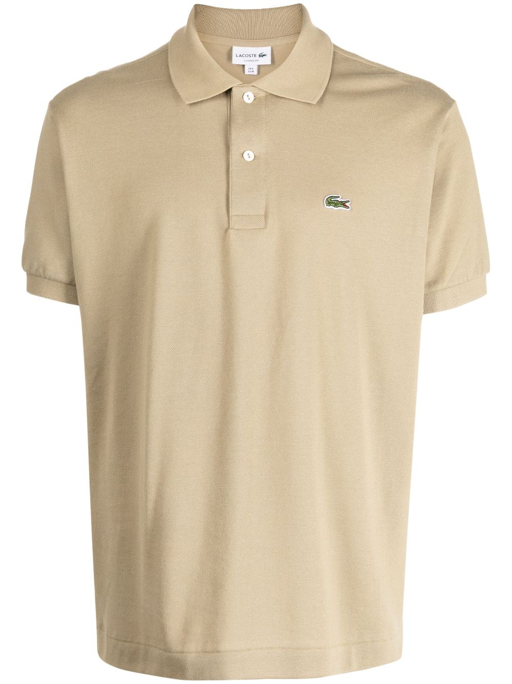 Lacoste embroidered-logo short-sleeve polo shirt - Brown von Lacoste