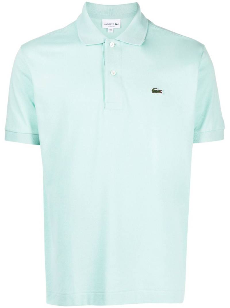 Lacoste embroidered-logo short-sleeve polo shirt - Green von Lacoste