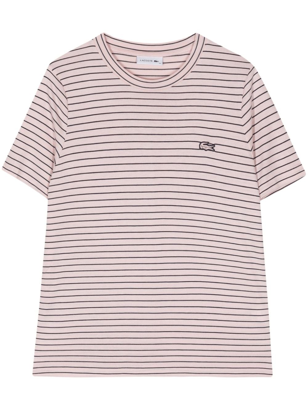 Lacoste embroidered-logo t-shirt - Pink von Lacoste
