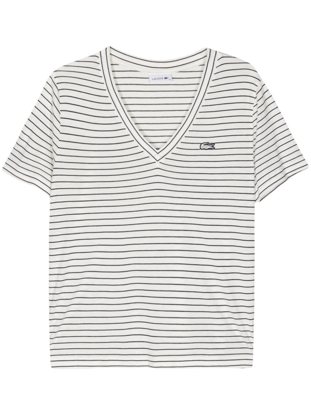 Lacoste embroidered-logo t-shirt - White von Lacoste