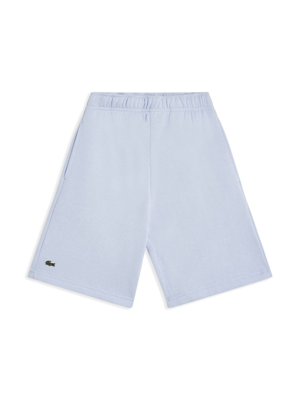 Lacoste logo-appliqué cotton track shorts - Blue von Lacoste