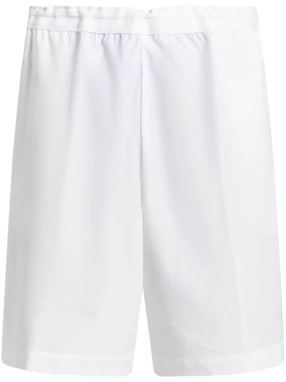 Lacoste logo-appliqué track shorts - White von Lacoste