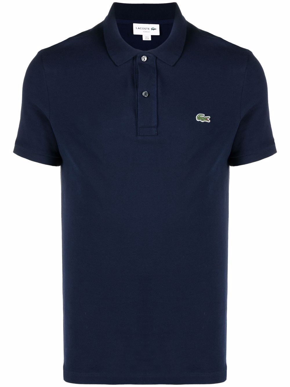 Lacoste logo-embroidered polo shirt - Blue von Lacoste