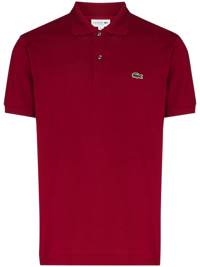 Lacoste logo-embroidered short-sleeve polo shirt von Lacoste