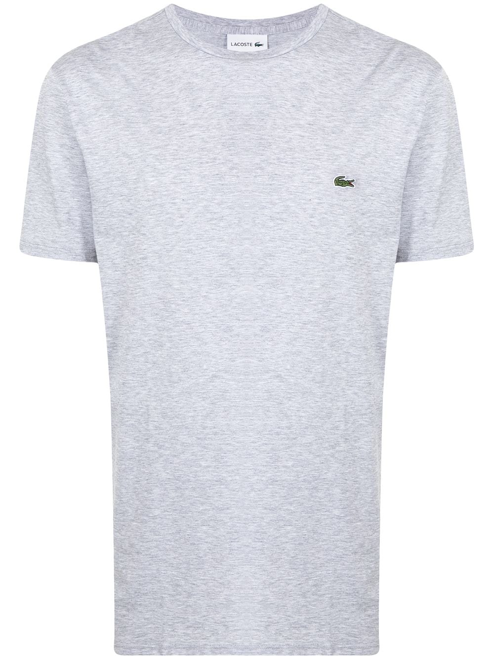 Lacoste logo-patch T-shirt - Grey von Lacoste