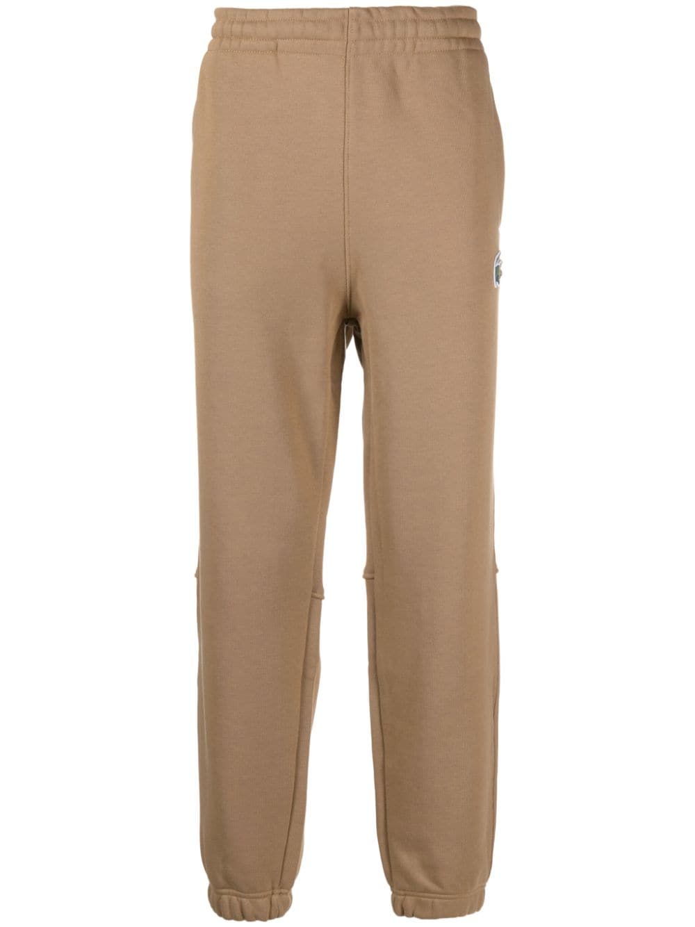 Lacoste logo-patch cotton track pants - Brown von Lacoste