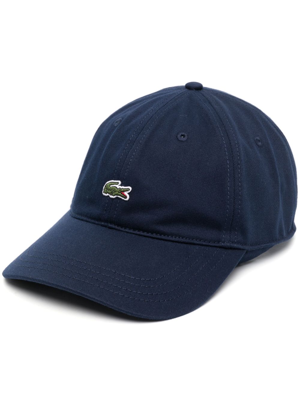 Lacoste logo-patch curved-peak cap - Blue von Lacoste