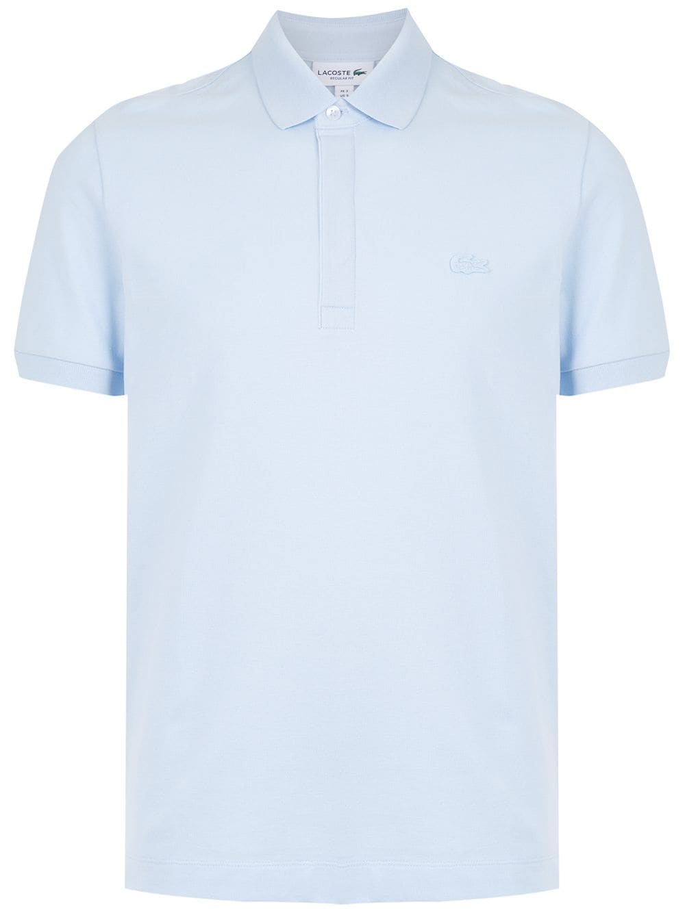 Lacoste logo-patch short-sleeve polo shirt - Blue von Lacoste