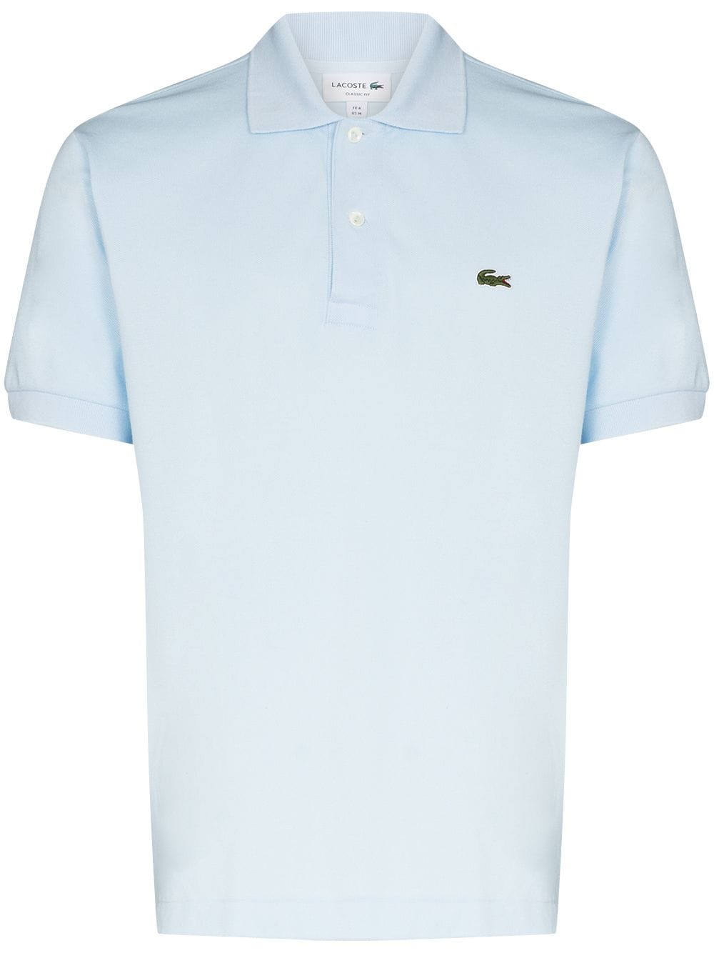 Lacoste logo-patch short-sleeve polo shirt - Blue von Lacoste