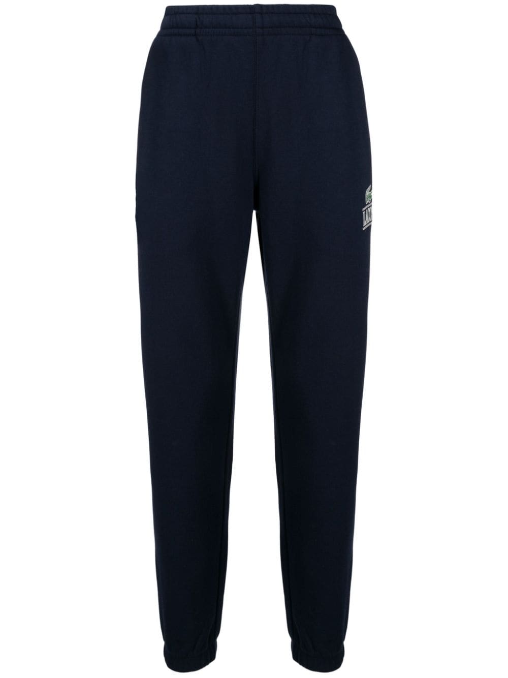 Lacoste logo-print cotton track pants - Blue von Lacoste