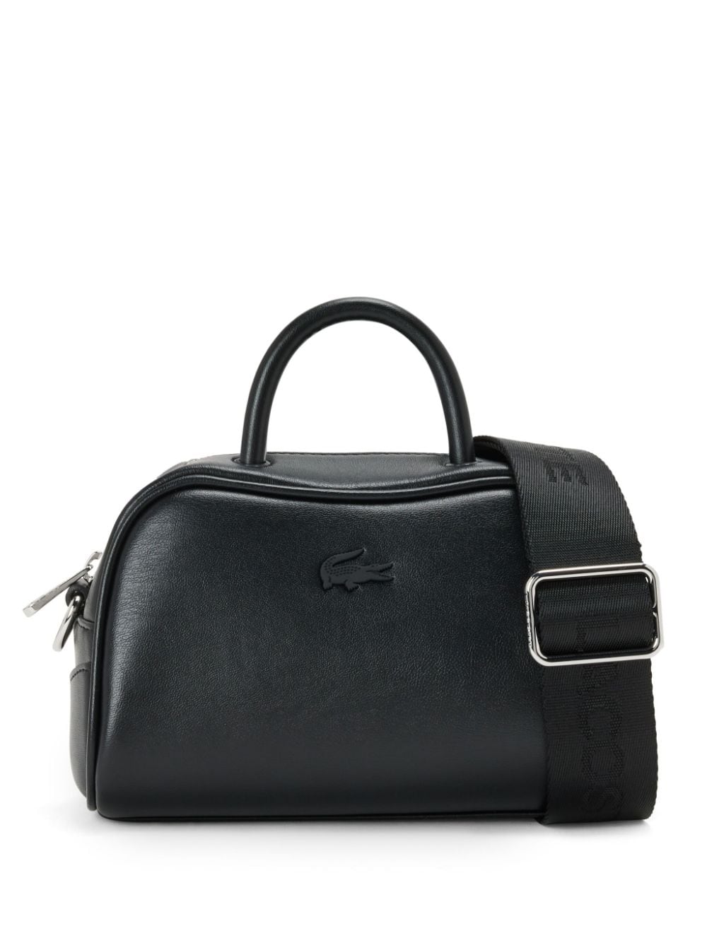 Lacoste mini Lora leather tote bag - Black von Lacoste