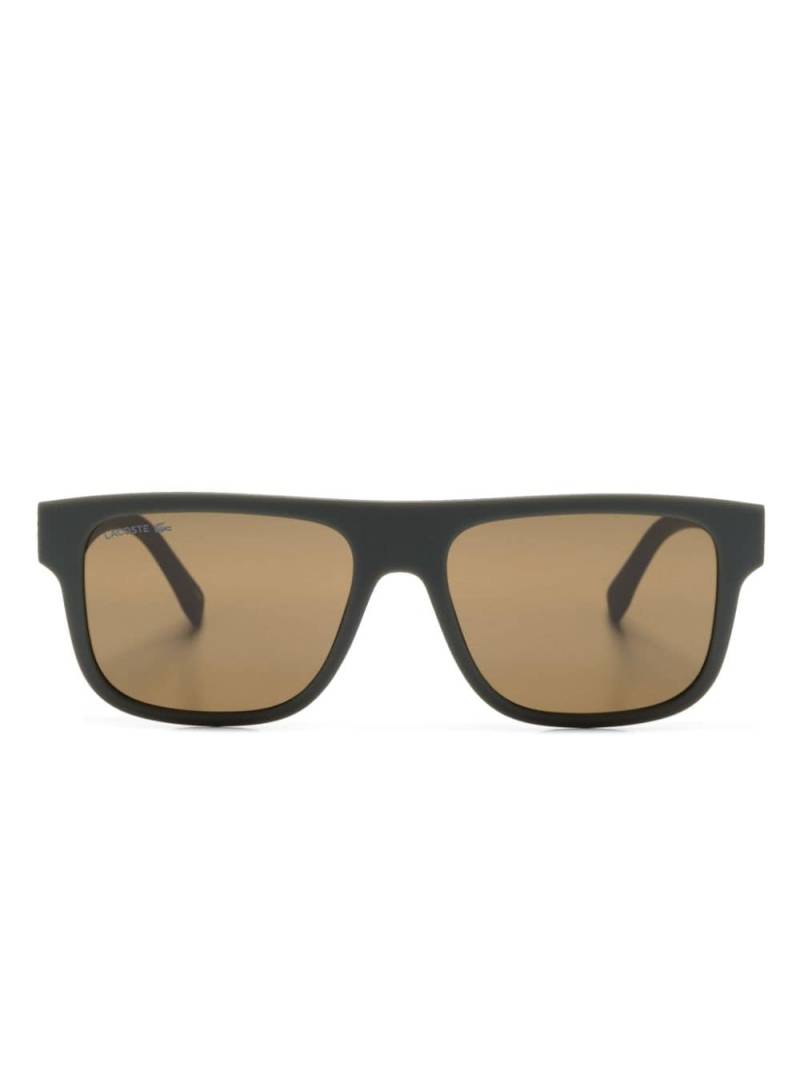 Lacoste square-frame sunglasses - Green von Lacoste