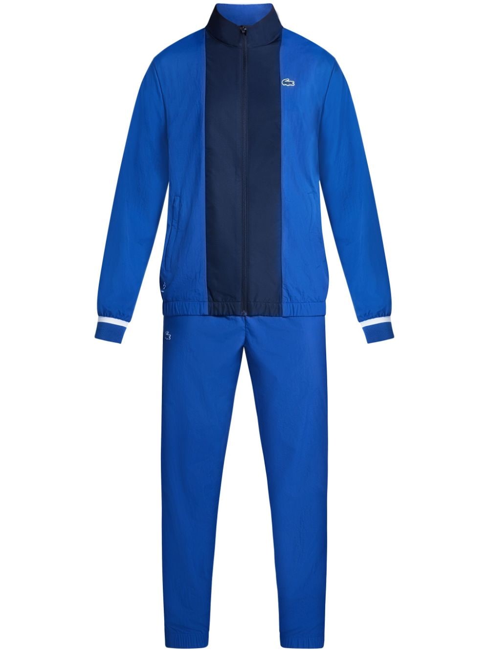 Lacoste x Daniil Medvedev striped-tipping tracksuit - Blue von Lacoste