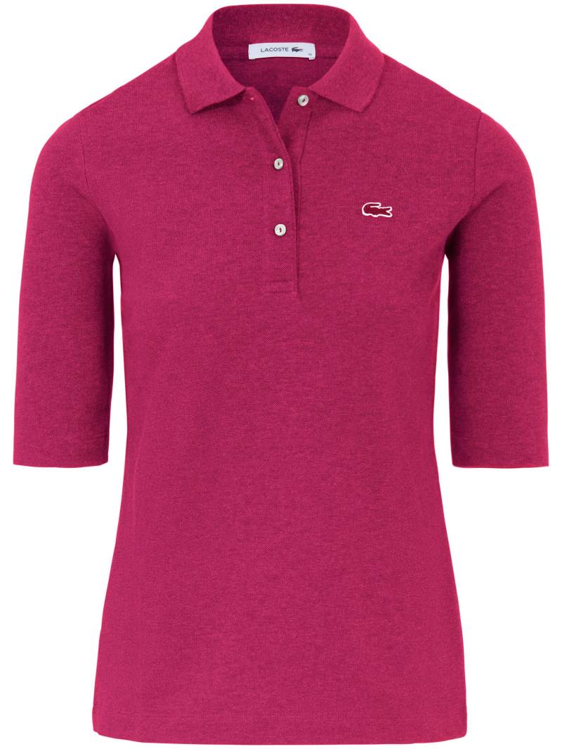Polo Shirt langem 1/2-Arm Lacoste pink Größe: 36 von Lacoste